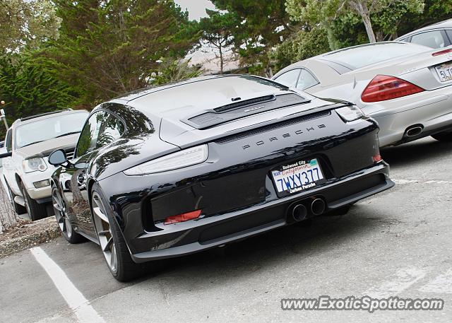 Porsche 911R spotted in Pebble beach, California