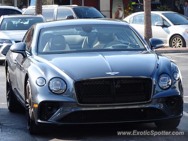 Bentley Continental spotted in Jacksonville, Florida