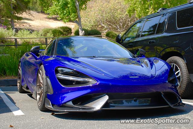 Mclaren 765LT spotted in Carmel Valley, California