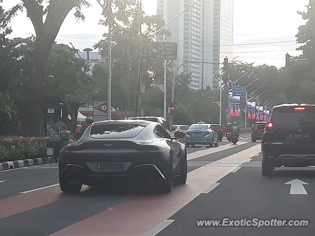 Aston Martin Vantage spotted in Jakarta, Indonesia