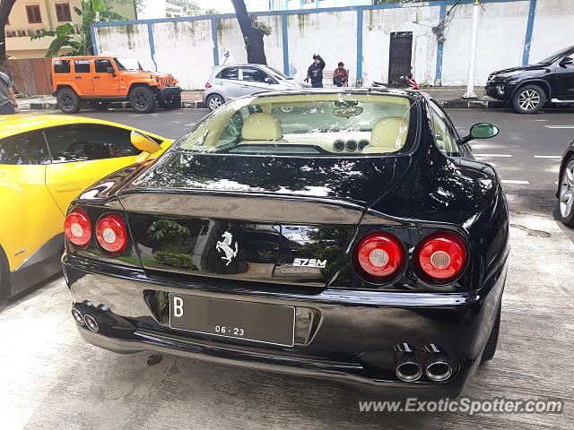 Ferrari 575M spotted in Jakarta, Indonesia