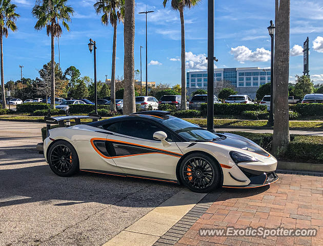 Mclaren 570S spotted in Jacksonville, Florida
