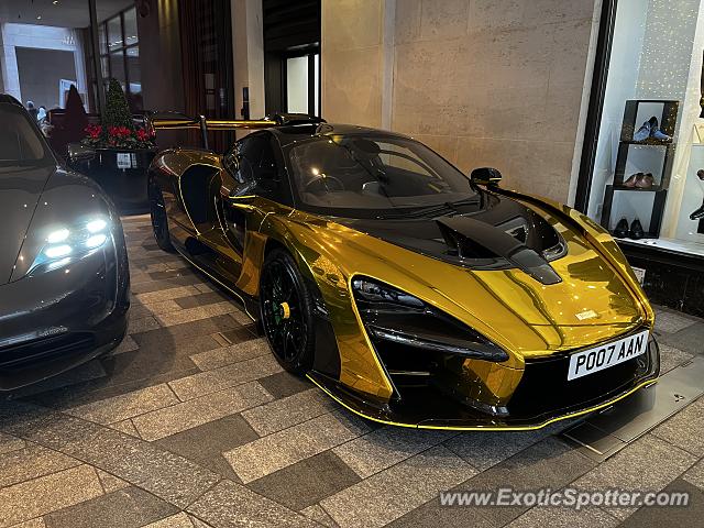 Mclaren Senna spotted in London, United Kingdom