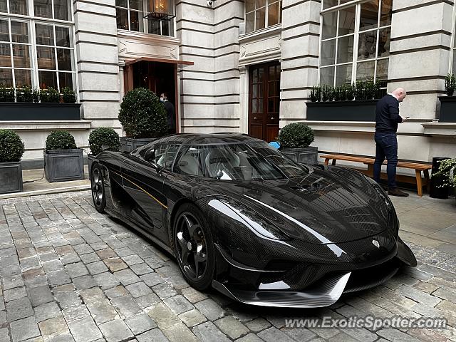 Koenigsegg Regera spotted in London, United Kingdom