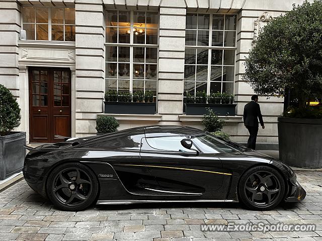 Koenigsegg Regera spotted in London, United Kingdom