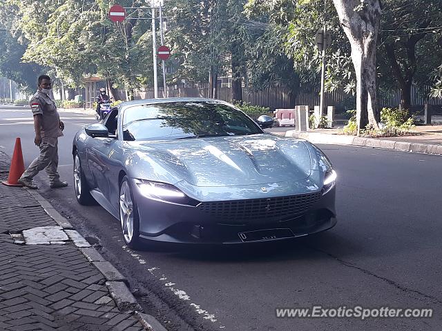 Ferrari Roma spotted in Jakarta, Indonesia