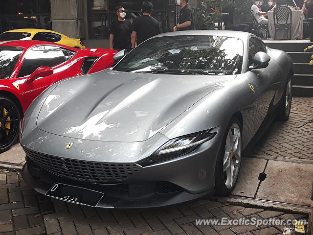 Ferrari Roma spotted in Jakarta, Indonesia