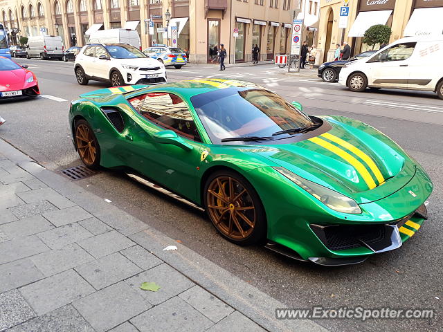 Ferrari 488 GTB spotted in München, Germany