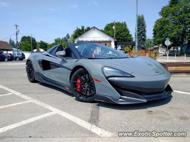 Mclaren 600LT spotted in Coeur d'Alene, Idaho