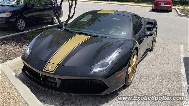 Ferrari 488 GTB spotted in San Antonio, Texas