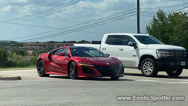 Acura NSX spotted in Austin, Texas