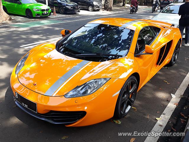 Mclaren MP4-12C spotted in Jakarta, Indonesia