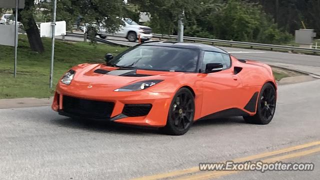 Lotus Evora spotted in Austin, Texas