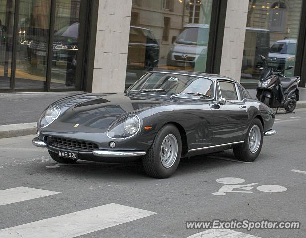 Ferrari 275 spotted in Paris, France