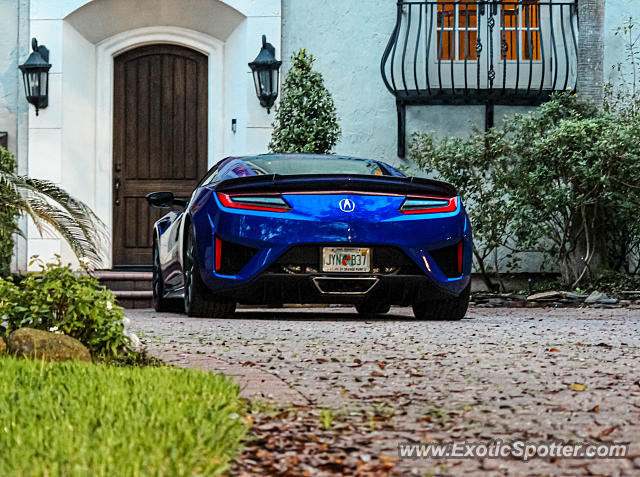 Acura NSX spotted in Jacksonville, Florida