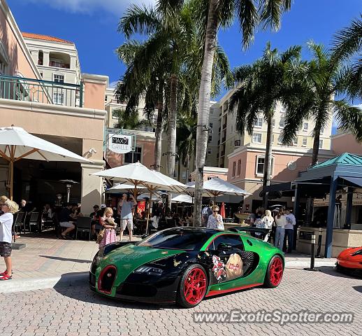Bugatti Veyron spotted in Boca Raton, Florida