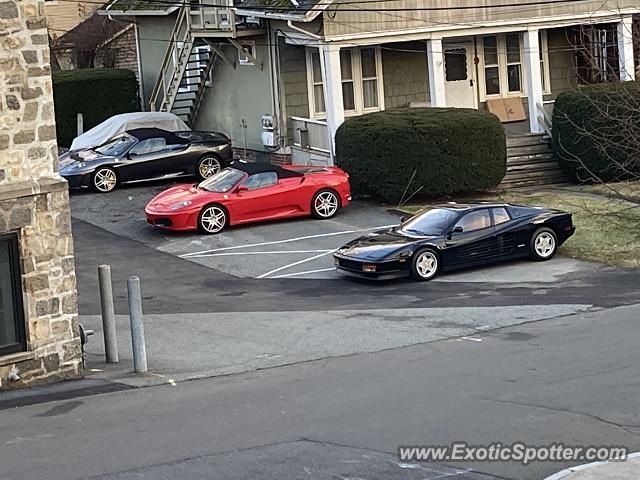 Ferrari Testarossa spotted in Greenwich CT, Connecticut