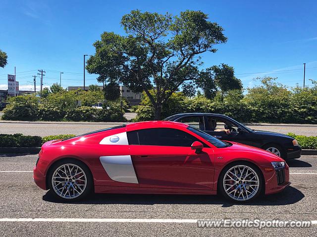 Audi R8 spotted in Edmonds, Washington