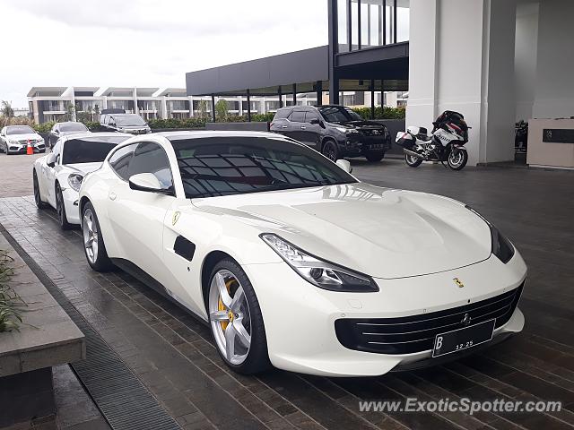 Ferrari GTC4Lusso spotted in Jakarta, Indonesia