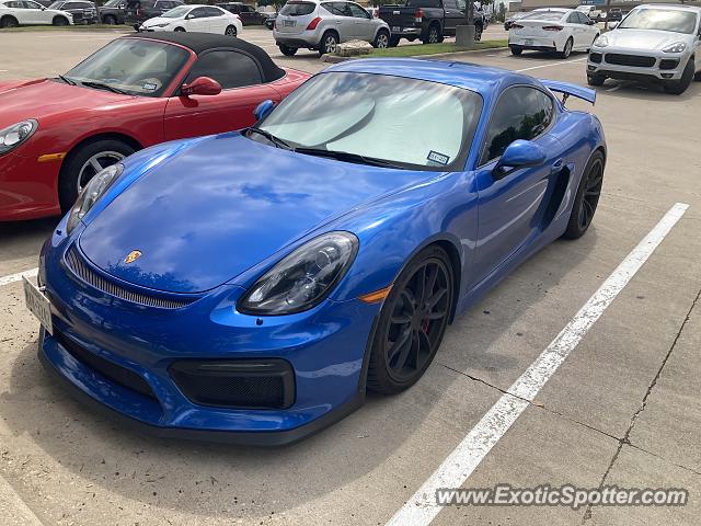 Porsche Cayman GT4 spotted in Austin, Texas