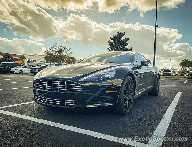Aston Martin Rapide spotted in Jacksonville, Florida