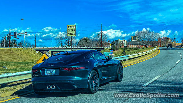 Jaguar F-Type spotted in Asheville, North Carolina