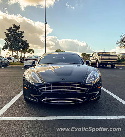 Aston Martin Rapide spotted in Jacksonville, Florida