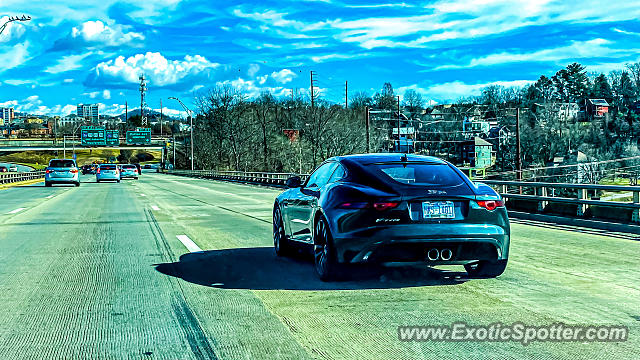 Jaguar F-Type spotted in Asheville, North Carolina