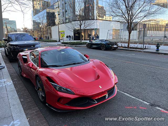 Ferrari F8 Tributo spotted in Washington DC, United States