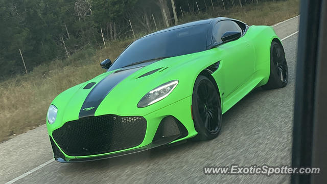 Aston Martin DBS spotted in Austin, Texas