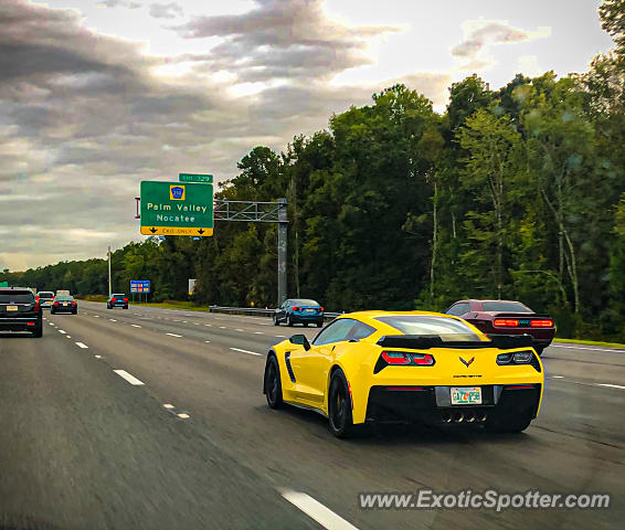 Chevrolet Corvette Z06 spotted in Jacksonville, Florida