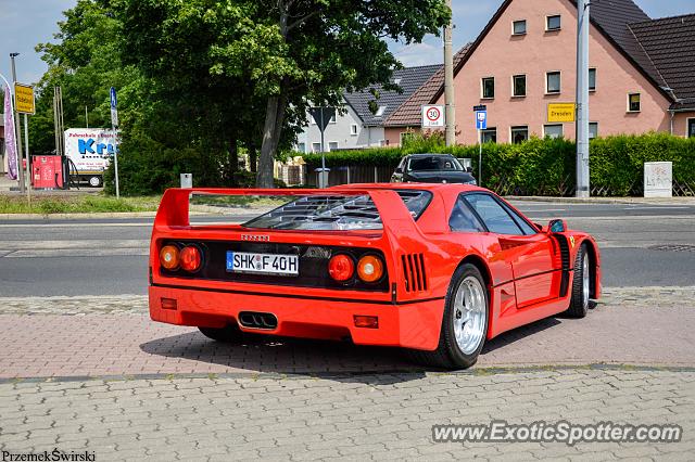 Ferrari F40 spotted in Dresden, Germany