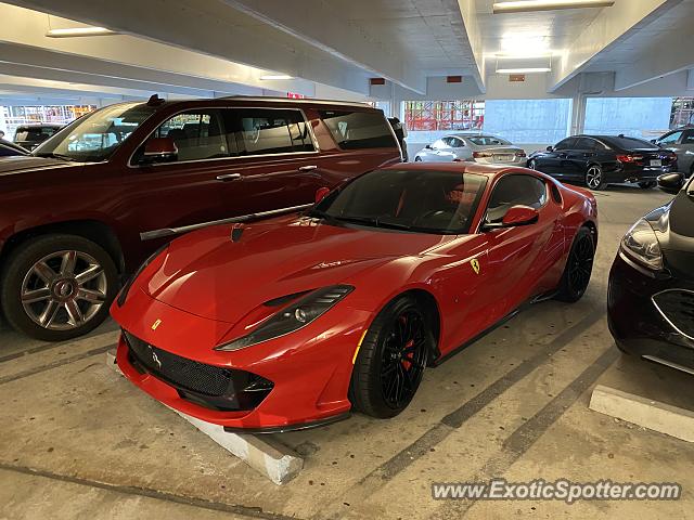 Ferrari 812 Superfast spotted in Bal Harbour, Florida