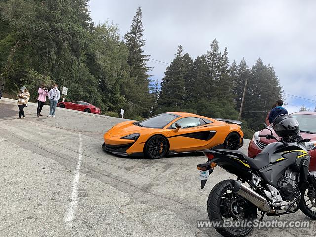 Mclaren 600LT spotted in Woodside, California