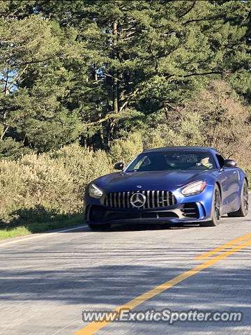 Mercedes AMG GT spotted in Woodside, California