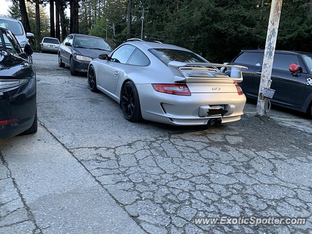 Porsche 911 GT3 spotted in Woodside, California