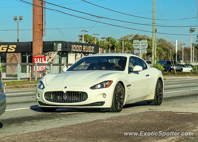 Maserati GranTurismo spotted in Jacksonville, Florida