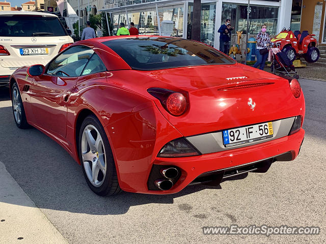 Ferrari California spotted in Vilamoura, Portugal