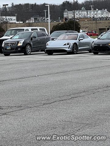 Porsche Taycan (Turbo S only) spotted in Akron, Ohio