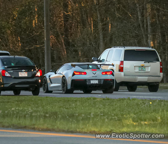 Chevrolet Corvette ZR1 spotted in Jacksonville, Florida