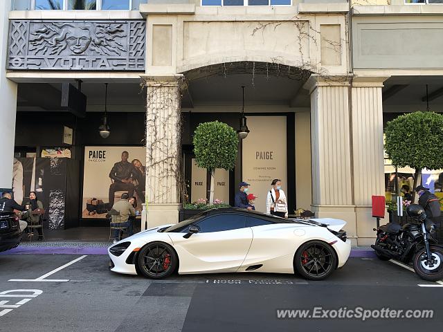Mclaren 720S spotted in San Jose, California