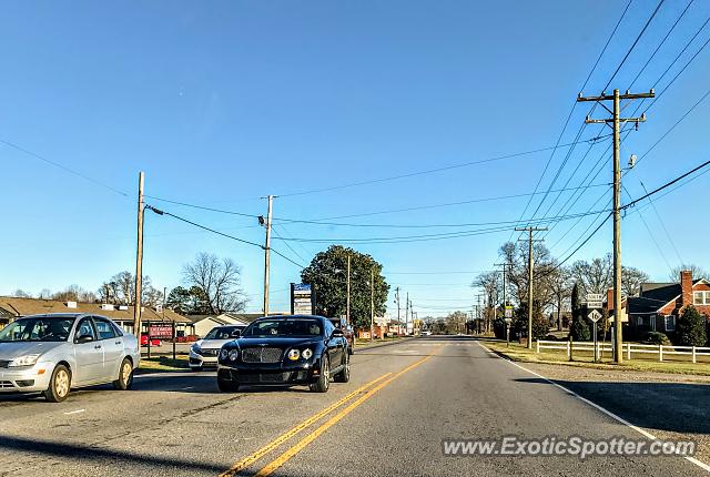 Bentley Continental spotted in Denver, North Carolina