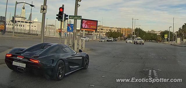 Koenigsegg Regera spotted in Riyadh, Saudi Arabia