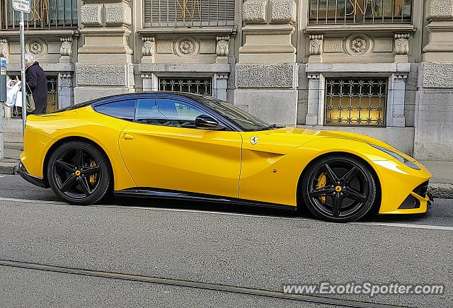 Ferrari F12 spotted in Zurich, Switzerland