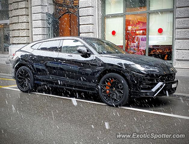 Lamborghini Urus spotted in St. Gallen, Switzerland