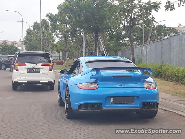 Porsche 911 GT2 spotted in Jakarta, Indonesia