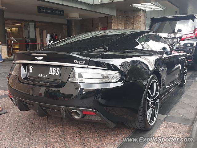 Aston Martin DBS spotted in Jakarta, Indonesia