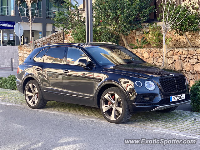 Bentley Bentayga spotted in Vilamoura, Portugal