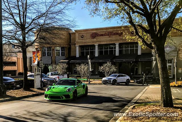 Porsche 911 GT3 spotted in Charlotte, North Carolina
