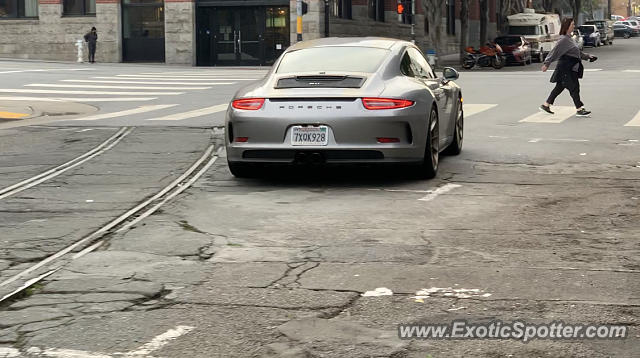Porsche 911R spotted in San Francisco, California